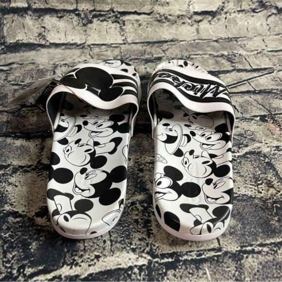 Adidas Disney Mickey Adilette Comfort Slide GW1057 Unisex Mens 13 Womens 14 - Picture 4 of 8